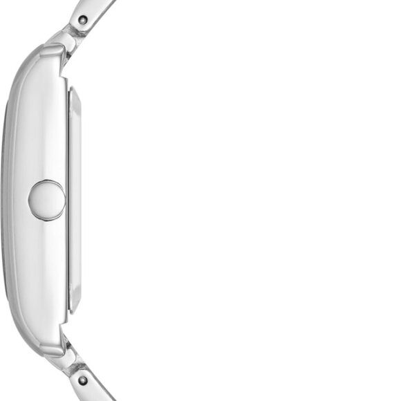 Chic Adjustable Silver Bracelet Watch for Women - Secure Clasp Design - Picture 2 of 4